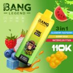 Bang Legend 110000 Puffs 3 w 1 Smaki – Jednorazowy E-Papieros Z Niezrównaną Wydajnością i Wszechstronnością Smaków! - obrazek 3