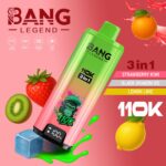 Bang Legend 110000 Puffs 3 w 1 Smaki – Jednorazowy E-Papieros Z Niezrównaną Wydajnością i Wszechstronnością Smaków! - obrazek 9