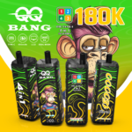 QQ Bang 180K Puffs - jednorazowy vape 4 w 1 z LCD Display